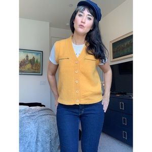 Vintage Esprit sweater vest 90s